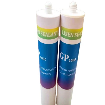 Single Component 300ml Black Color Sanitary Silcone Sealant For Bathroom